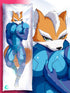 Fox McCloud Samus suit Body pillow case STAR FOX Mitgard-Knight